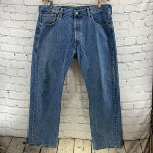 Levis 501 Button Fly Jeans Mens sz 38X29